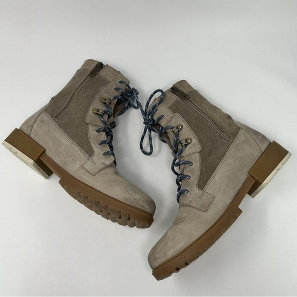 Sorel Emelie II Lace Boots Womens Size 8 Tan Waterproof - Picture 8 of 12